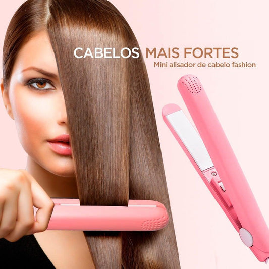 Ceramic Mini Hair Straightener - Travel Size