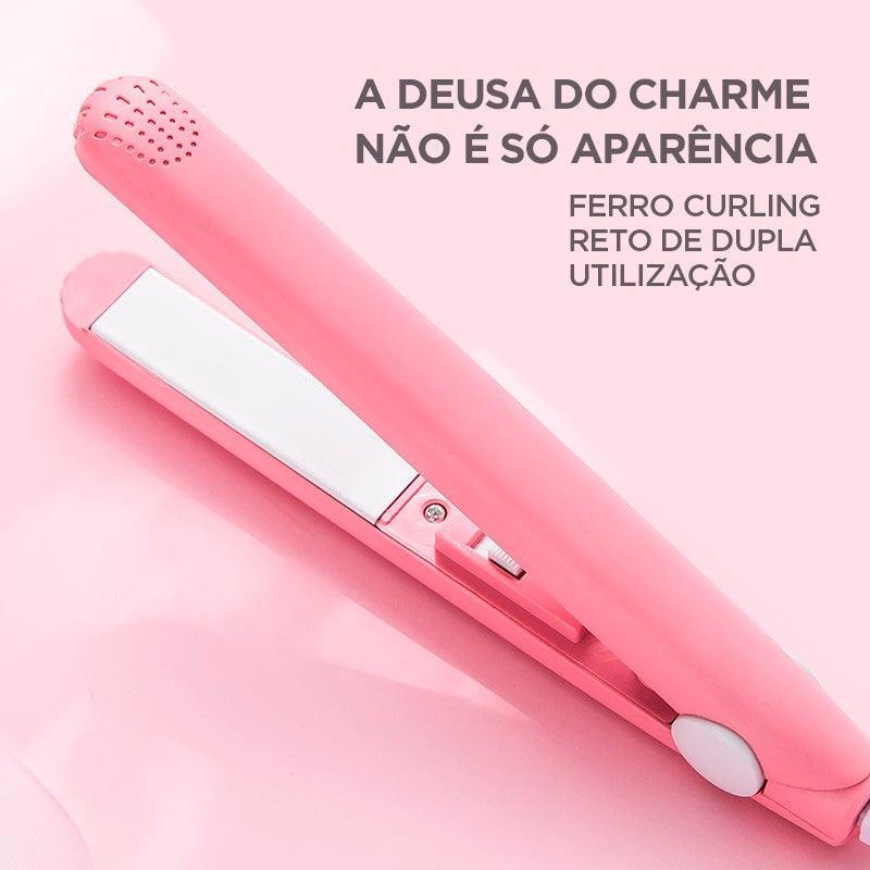 Ceramic Mini Hair Straightener - Travel Size