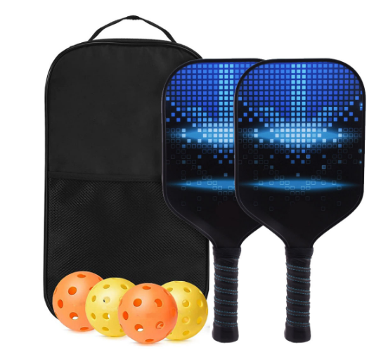 Premium Pickleball Paddle Set – 2 Paddles + Balls + Bag